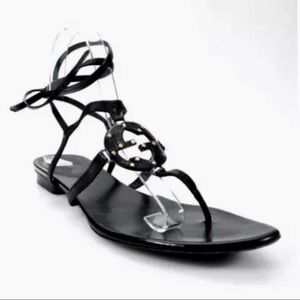 Gucci Shoes - Gucci GG Lace Up Gladiator Sandals Gucci Shoes - Gucci GG Lace Up Gladiator Sandals